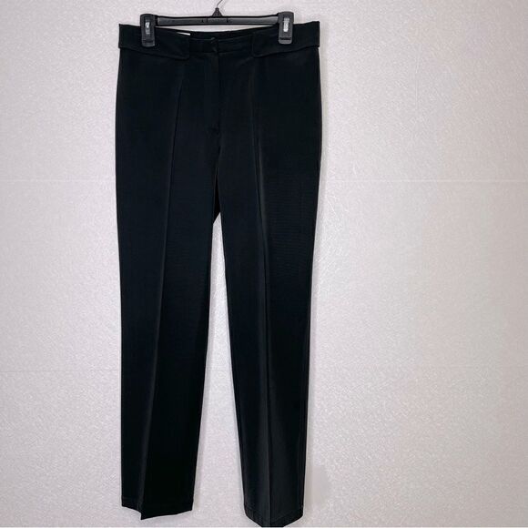 Jil Sander Fold Over Waist Pleat Front Polyester Dress Pants 38 - Picture 1 of 5